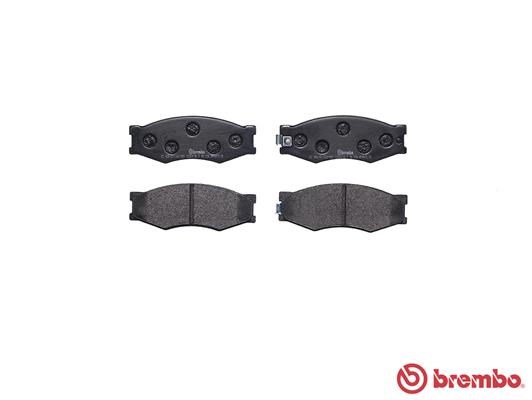Brake Pad Set, disc brake BREMBO P56056 2