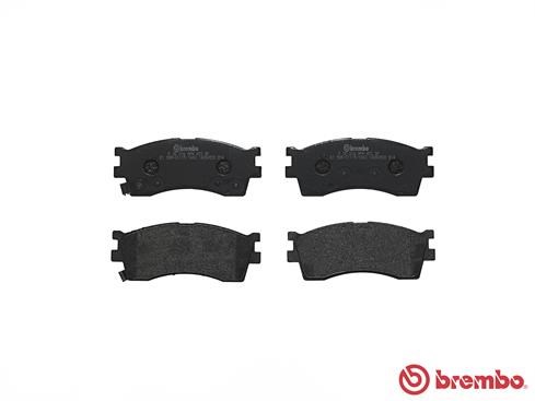 Brake Pad Set, disc brake BREMBO P30016 2