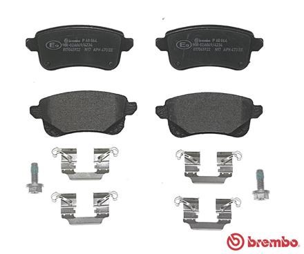 Brake Pad Set, disc brake BREMBO P68064 2