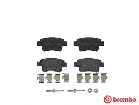 Brake Pad Set, disc brake BREMBO P59057 2