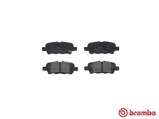 Brake Pad Set, disc brake BREMBO P56087 2