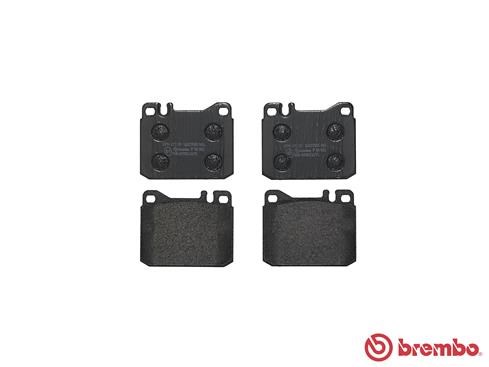 Brake Pad Set, disc brake BREMBO P50002 2