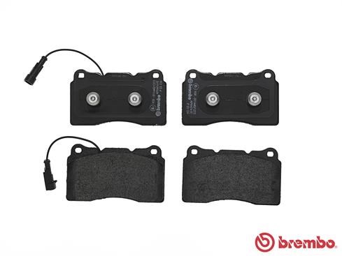 Brake Pad Set, disc brake BREMBO P23134 2
