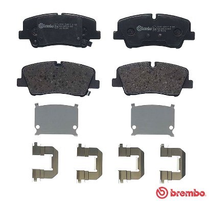 Brake Pad Set, disc brake BREMBO P30089 2