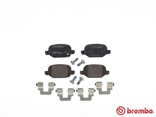 Brake Pad Set, disc brake BREMBO P23151 2