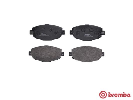 Brake Pad Set, disc brake BREMBO P83104 2