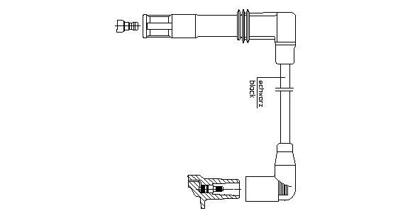 Ignition Cable BREMI 1A13/26