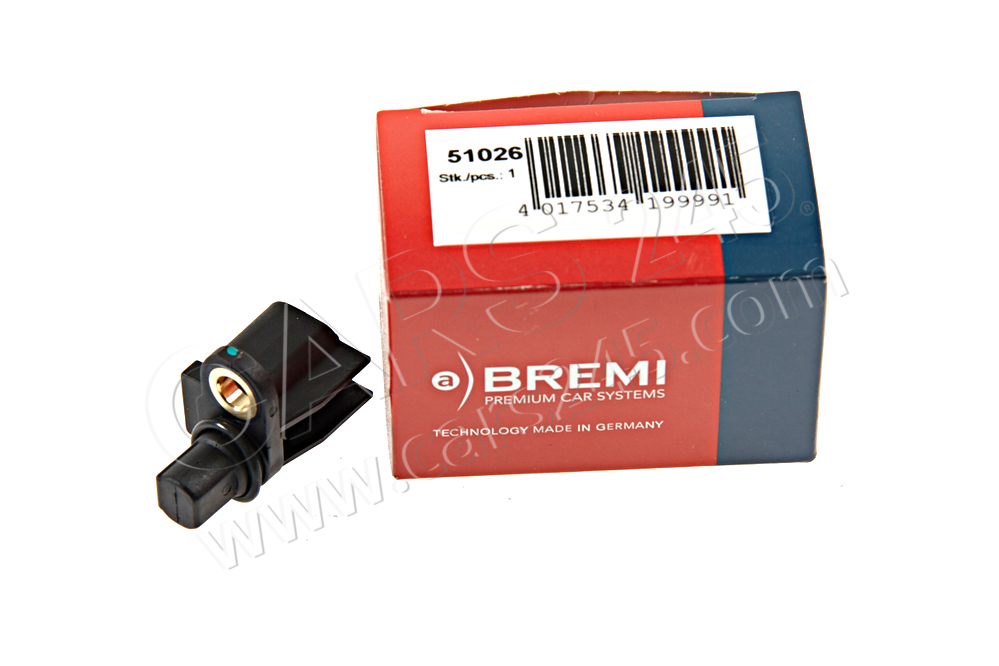 Sensor, wheel speed BREMI 51026