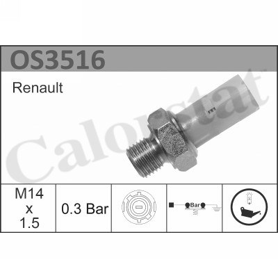 Oil Pressure Switch CALORSTAT by Vernet OS3516