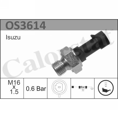 Oil Pressure Switch CALORSTAT by Vernet OS3614