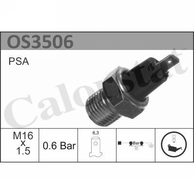 Oil Pressure Switch CALORSTAT by Vernet OS3506
