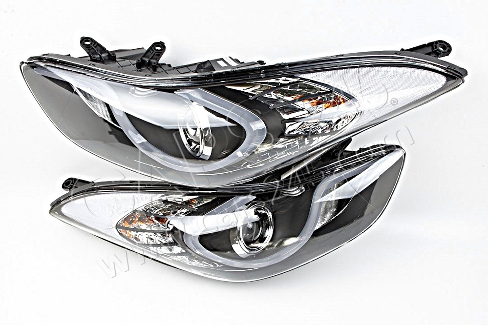 Headlights, Front Lamps fits HYUNDAI Elantra 2011-2015 Cars245 221-1162T