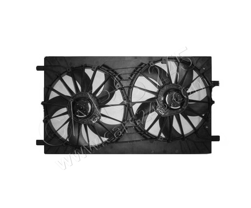 Radiator And Condenser Fan Assembly Cars245 RDCR1289A