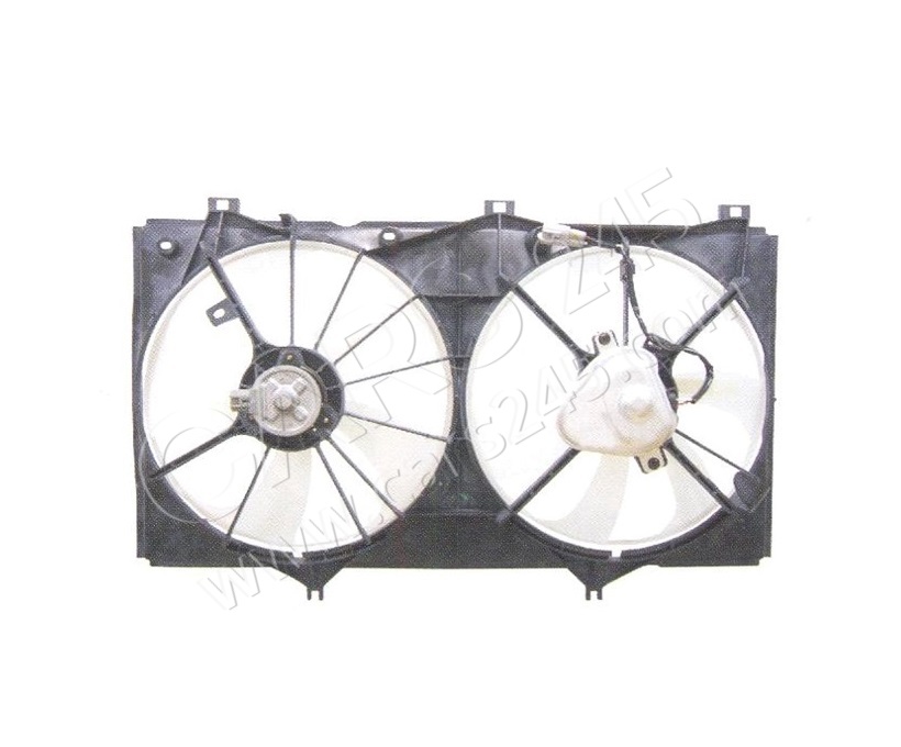 Radiator And Condenser Fan Assembly Cars245 RDTY3810040