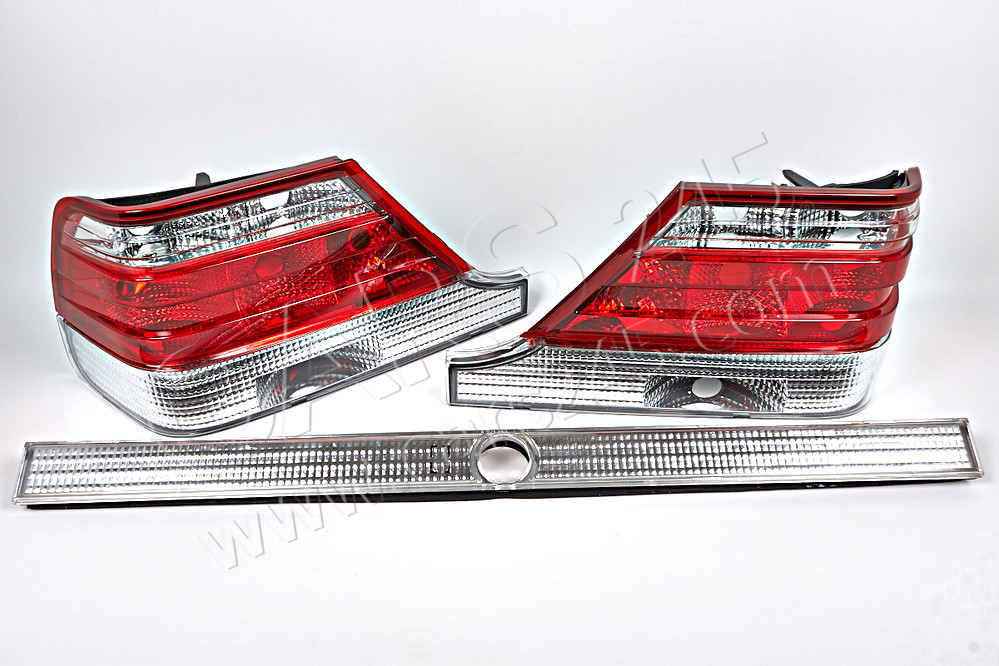 Tail Lights Pair fits MERCEDES W140 1995-1998 Cars245 440-1904T