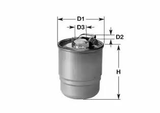 Fuel filter CLEAN FILTERS DN1925