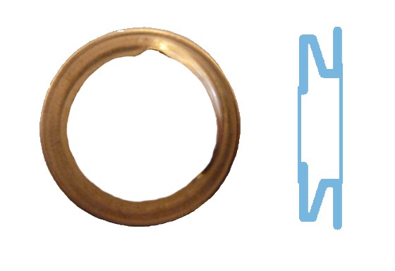 Seal Ring, oil drain plug CORTECO 005593S