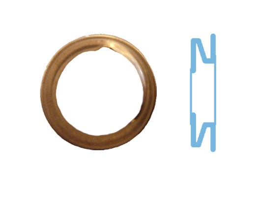 Seal Ring, oil drain plug CORTECO 005593H