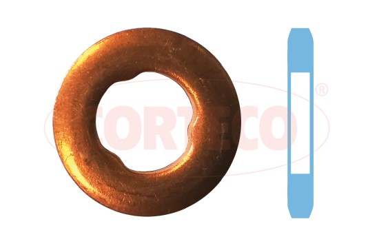 Seal Ring, nozzle holder CORTECO 49430631