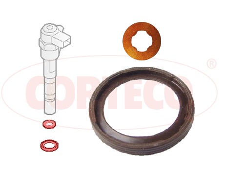 Seal Ring Set, injector CORTECO 49445016