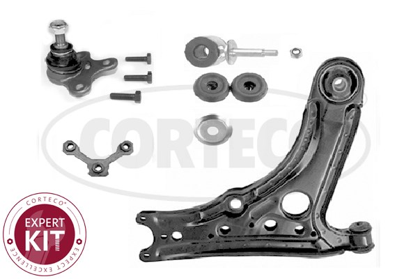 Control/Trailing Arm Kit, wheel suspension CORTECO 49397857