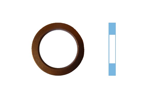 Seal Ring, oil drain plug CORTECO 005595H