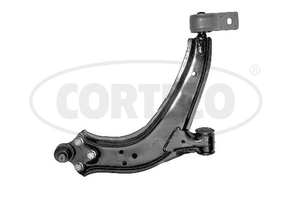 Control Arm/Trailing Arm, wheel suspension CORTECO 49400017