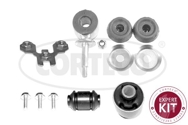 Control/Trailing Arm Kit, wheel suspension CORTECO 49400051