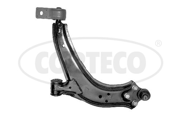 Control Arm/Trailing Arm, wheel suspension CORTECO 49400133