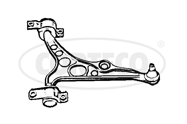 Control Arm/Trailing Arm, wheel suspension CORTECO 49399518