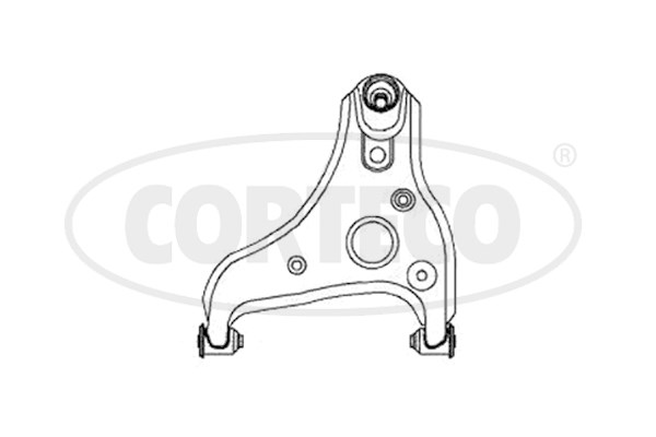 Control Arm/Trailing Arm, wheel suspension CORTECO 49397452