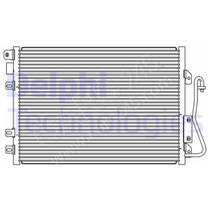 Condenser, air conditioning DELPHI TSP0225620