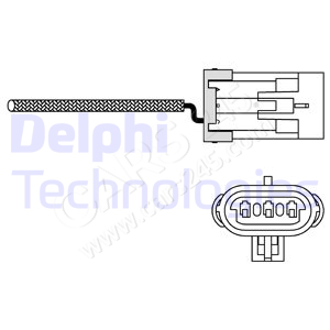 Lambda Sensor DELPHI ES10988-12B1