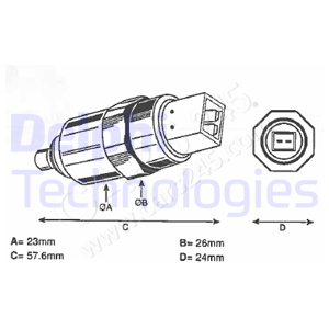 Fuel Cut-off, injection system DELPHI 7185-900G 3