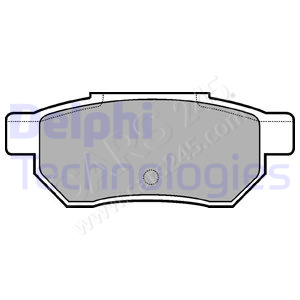 Brake Pad Set, disc brake DELPHI LP562