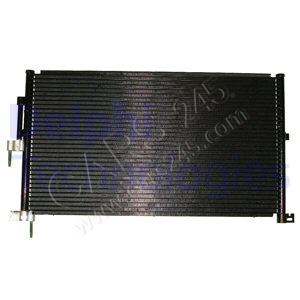 Condenser, air conditioning DELPHI TSP0225524