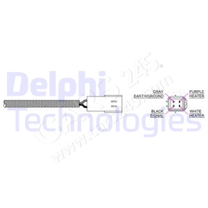 Lambda Sensor DELPHI ES20170-12B1