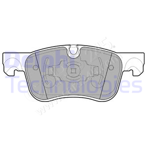 Brake Pad Set, disc brake DELPHI LP2689