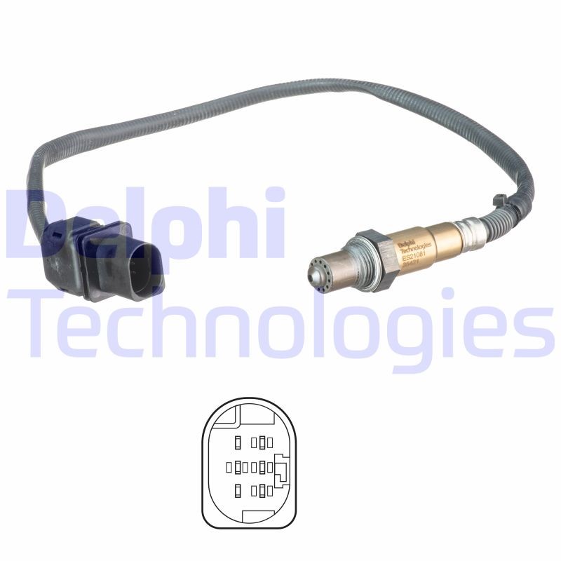 Lambda Sensor DELPHI ES21081-12B1
