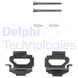 Accessory Kit, disc brake pad DELPHI LX0149