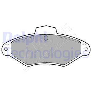 Brake Pad Set, disc brake DELPHI LP787