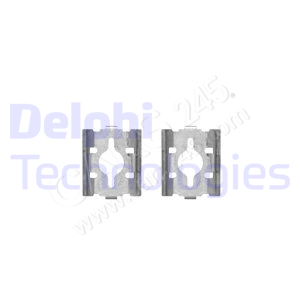 Accessory Kit, disc brake pad DELPHI LX0328