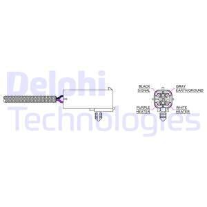 Lambda Sensor DELPHI ES20016-12B1