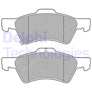 Brake Pad Set, disc brake DELPHI LP1693
