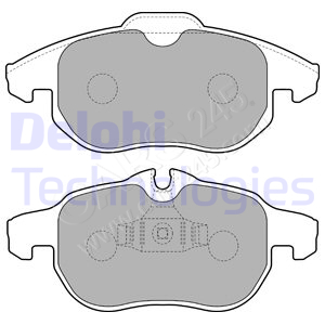 Brake Pad Set, disc brake DELPHI LP1723