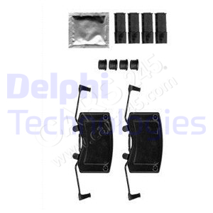 Accessory Kit, disc brake pad DELPHI LX0582