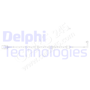 Warning Contact, brake pad wear DELPHI LZ0251