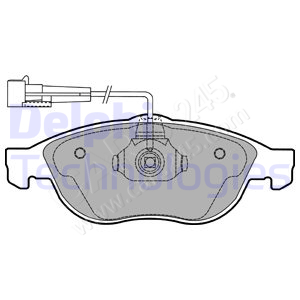 Brake Pad Set, disc brake DELPHI LP1404