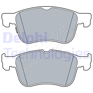 Brake Pad Set, disc brake DELPHI LP3520