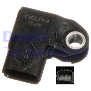 Sensor, intake manifold pressure DELPHI PS10207